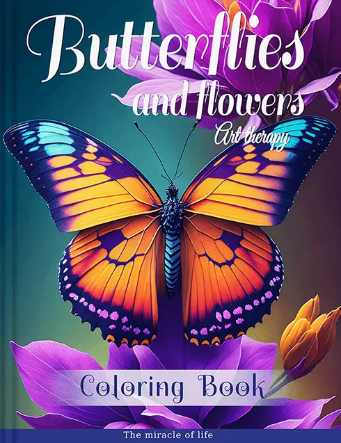 Butterflies and Flowers Book Cover